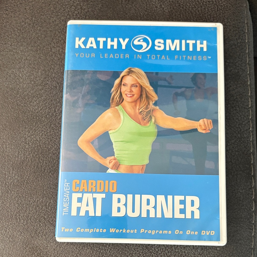 Kathy Smith Your Leader in Total Fitness Timesaver Cardio Fat Burner DVD 📀